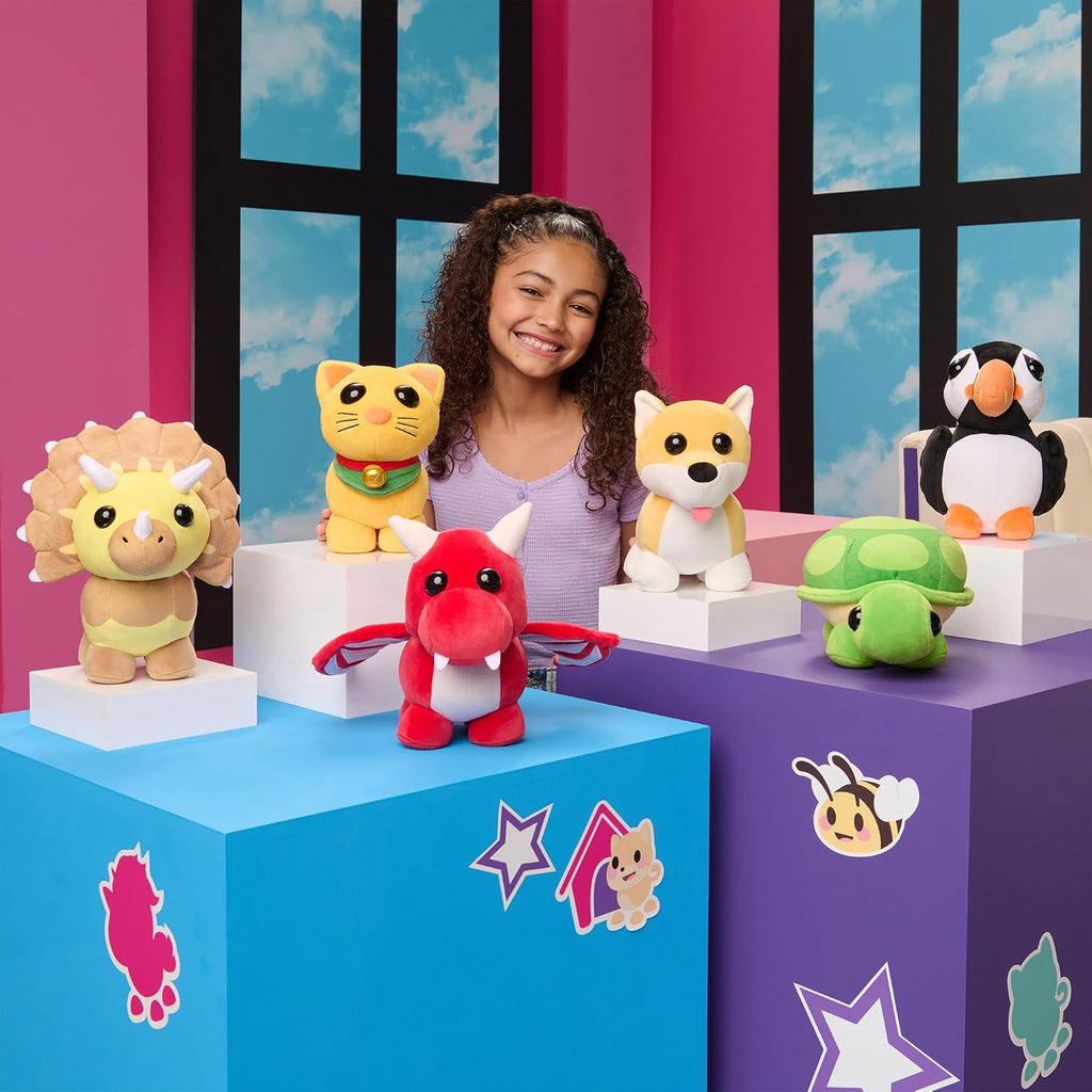 Adopt Me! Collector Plush - Maneki-Neko - Series 4 - Legendary In-Game Stylization Plush - Exclusive Virtual Item Code I