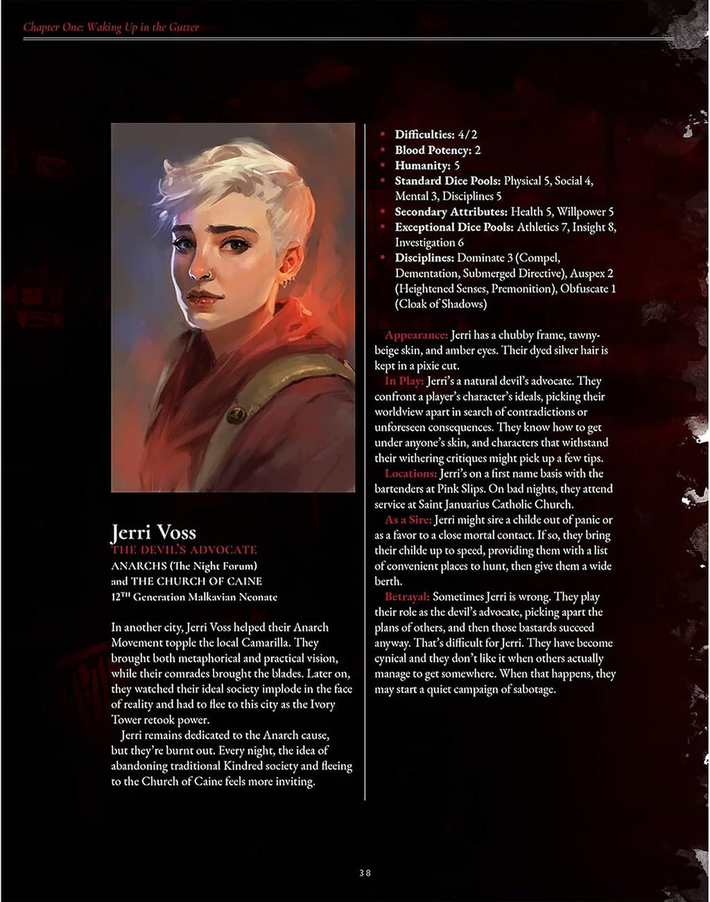 Vampire: The Masquerade 5th Edition Roleplaying Ga