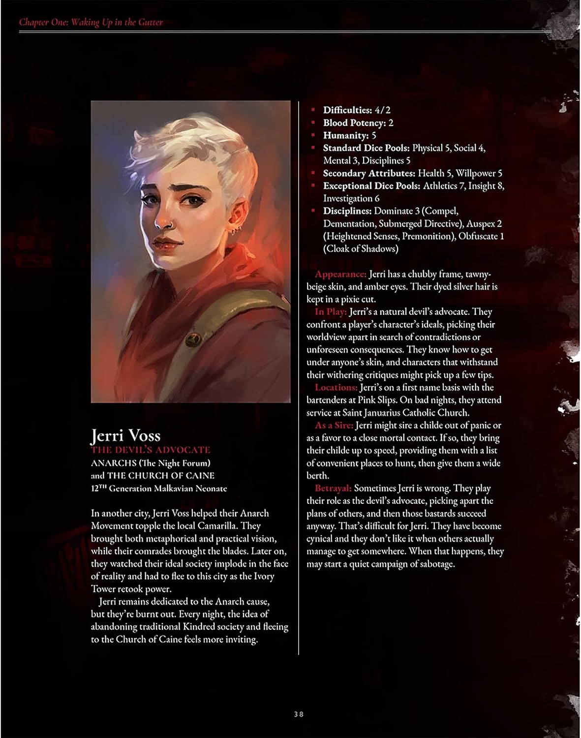 Vampire: The Masquerade 5th Edition Roleplaying Ga