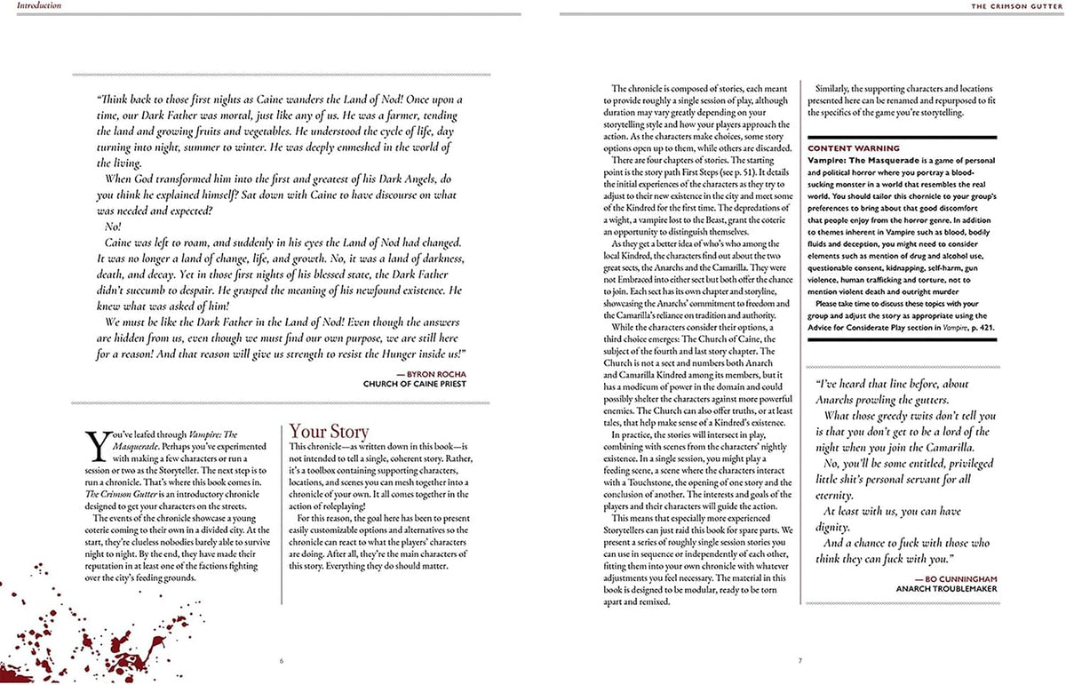 Vampire: The Masquerade 5th Edition Roleplaying Ga