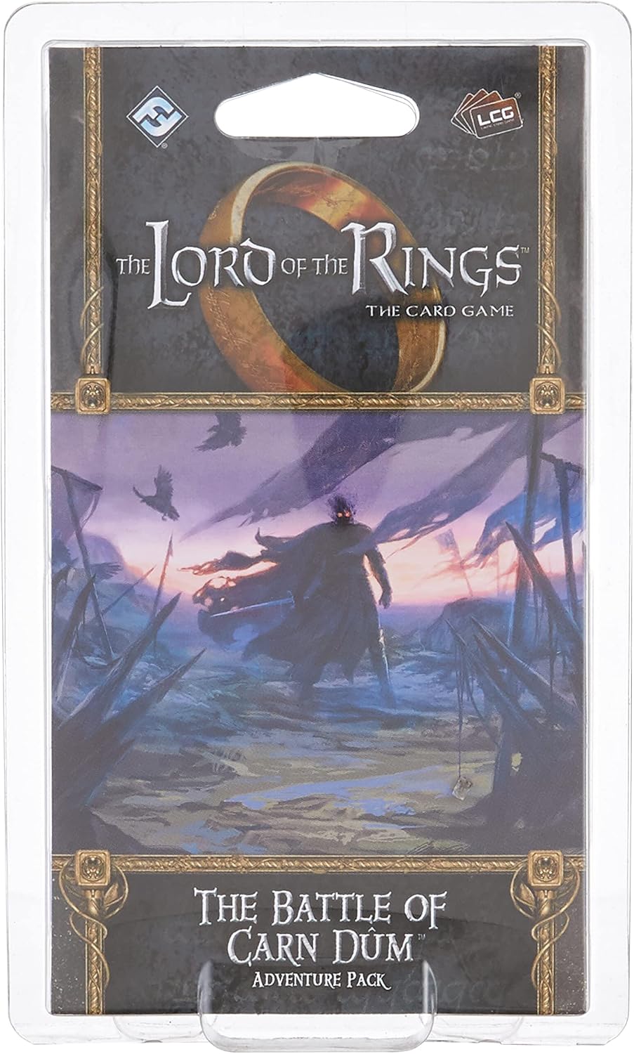Asmodee MEC43 Lord of The Rings LCG- The Battle of Carn Dum Card Game