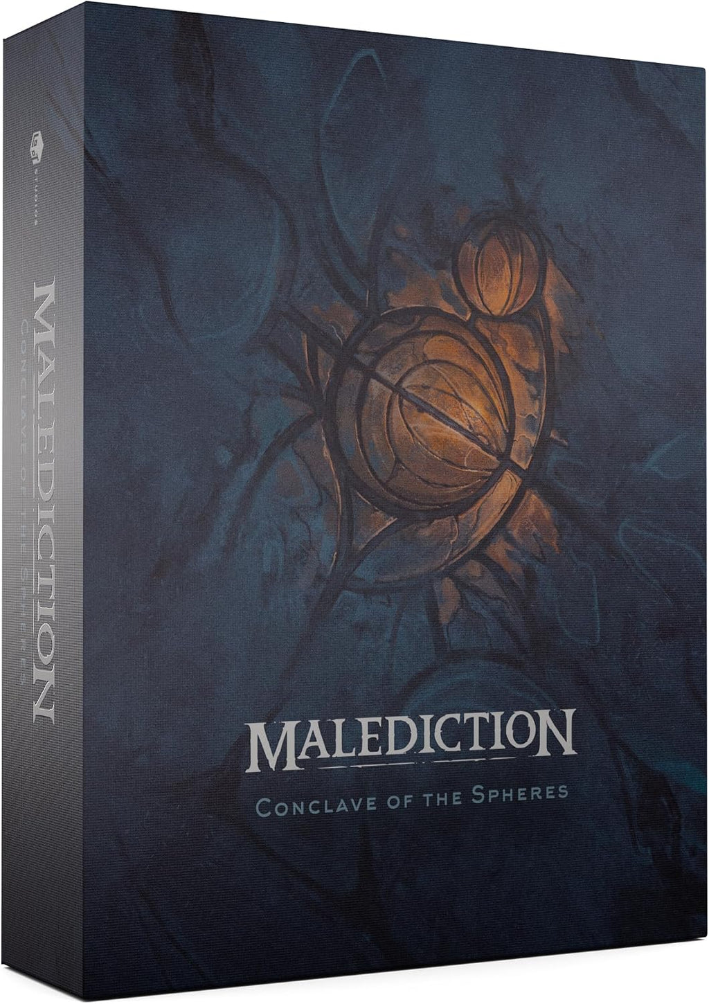 Malediction:Conclave of The Spheres Strategy Game Box Set, 80+ Premium Cards, 29 Standees, Terrain Pieces, Rulebook