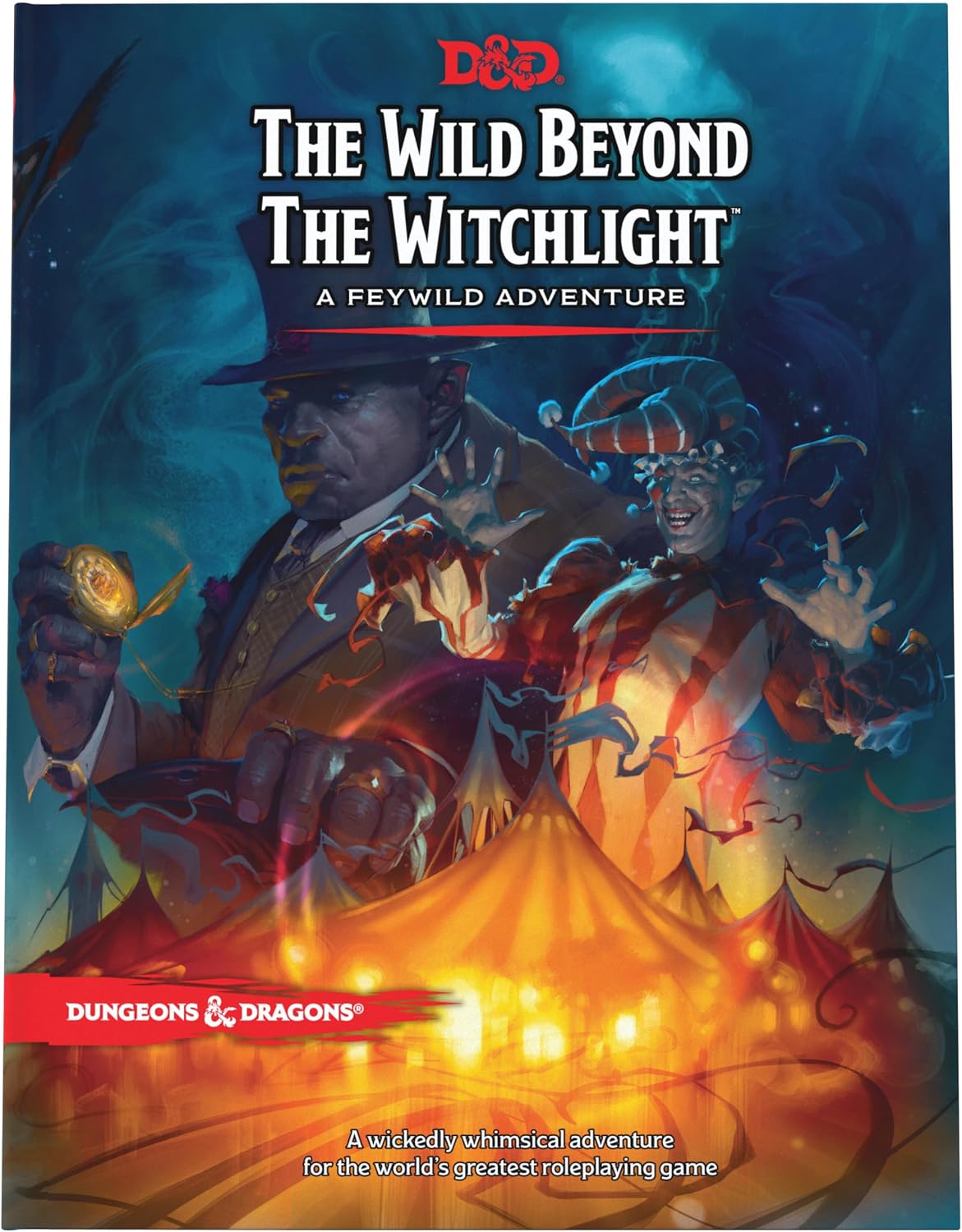 Dungeons & Dragons Carnival Dice D&D Wild Beyond the Witchlight: A Feywild Adventure Accessory Kit, White