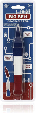 NPW Novelty Stackable Ballpoint Pen - Set of 3 London Big Ben Pens