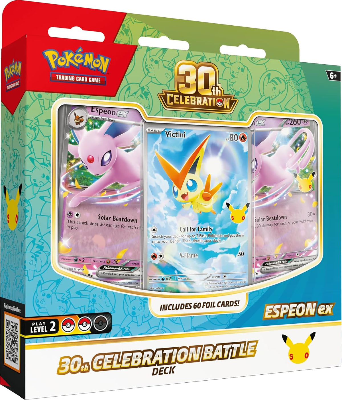 Pokémon TCG 30th Celebration Battle Deck Espeon ex