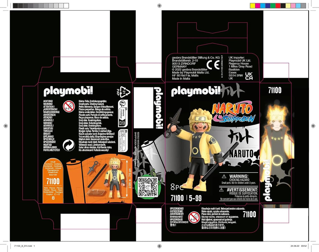 Playmobil Naruto: Naruto Rikudou Senin Mode Set