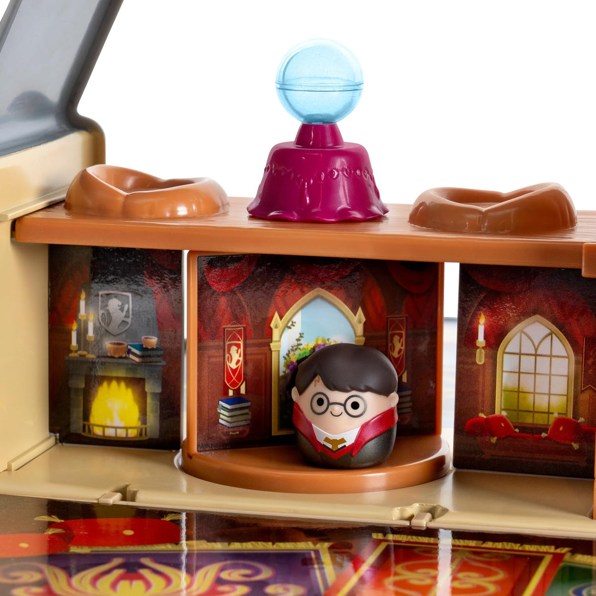 Squish-a-longs “Harry Potter” Hogwarts Castle Playset - Severus Snape, Harry Potter, Minerva McGonagall, and Moaning Myr