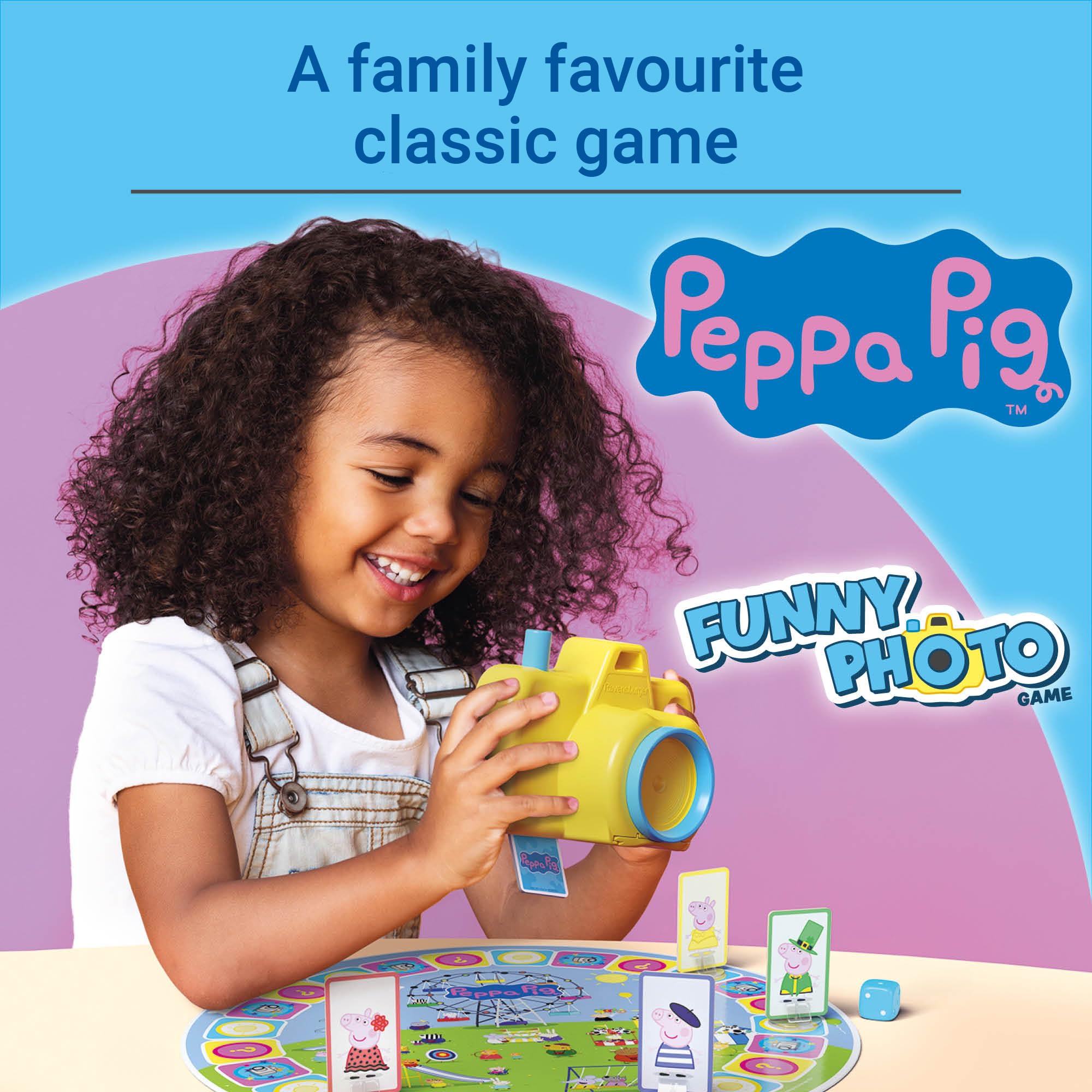 Ravensburger Peppa Pig Toys - Funny Photo Kids Game for Children Age 3 Years Up - 2 to 4 Players