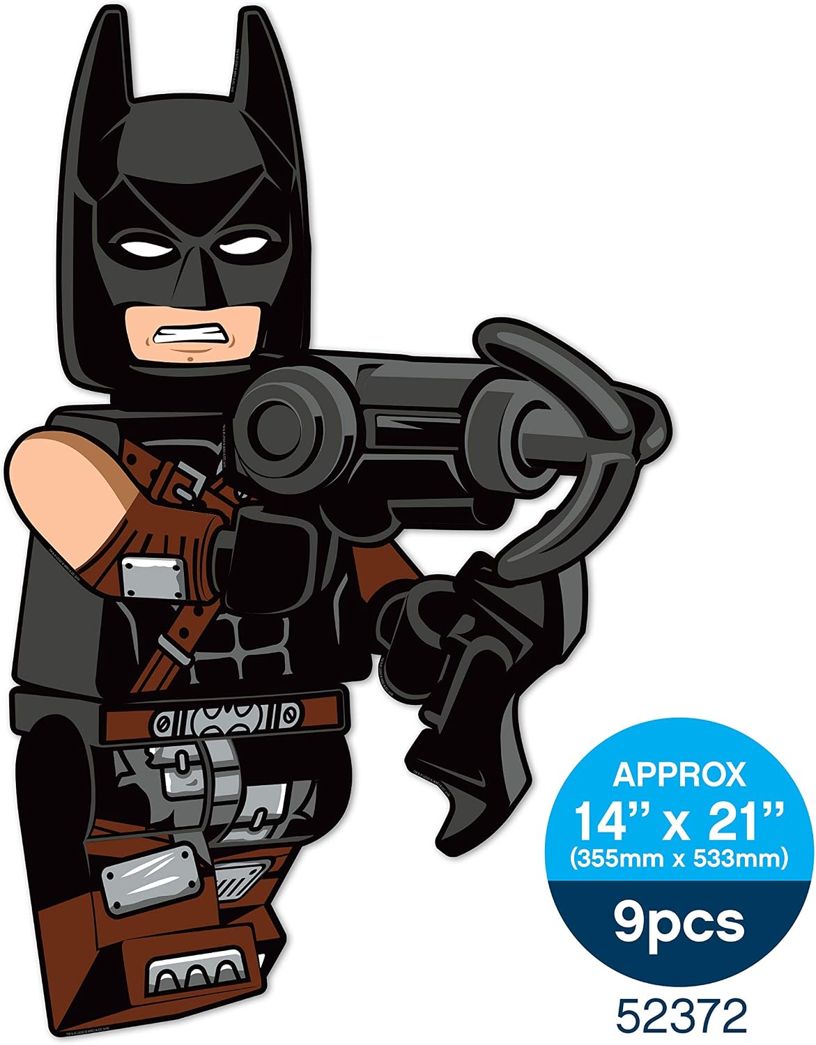 Staticker Lego 52372 Batman Wall Sticker