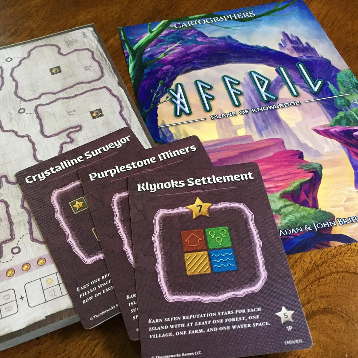Cartographers Map Pack 2: Affril – Plane of Knowledge