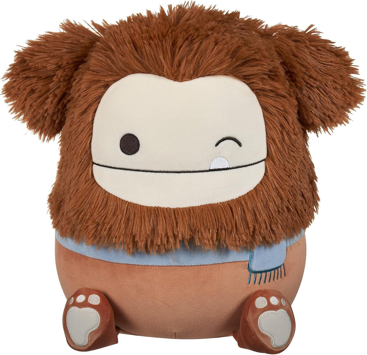 Squishmallows Original 12 Inch - Benny the Winking Brown Bigfoot