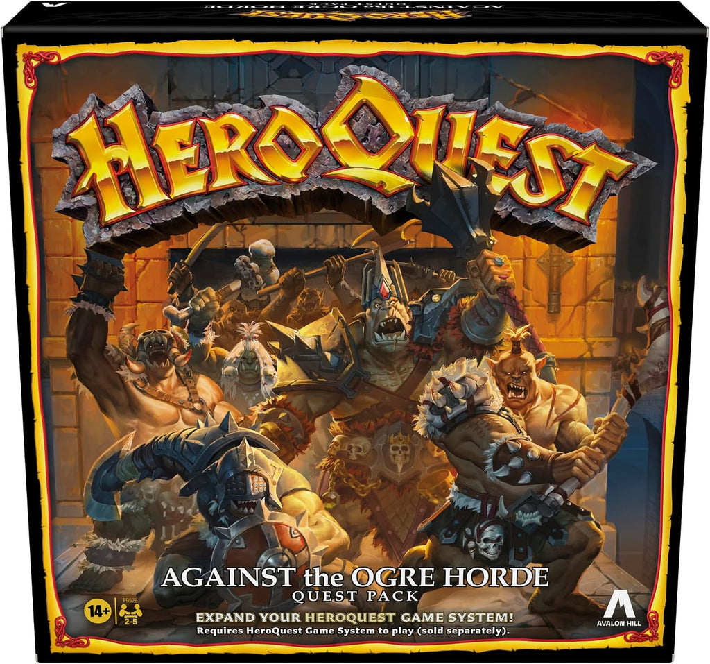 Avalon Hill Heroquest Against the Ogre Horde Quest Pack, Roleplaying Game, Requires HeroQuest Game System to Play - Engl