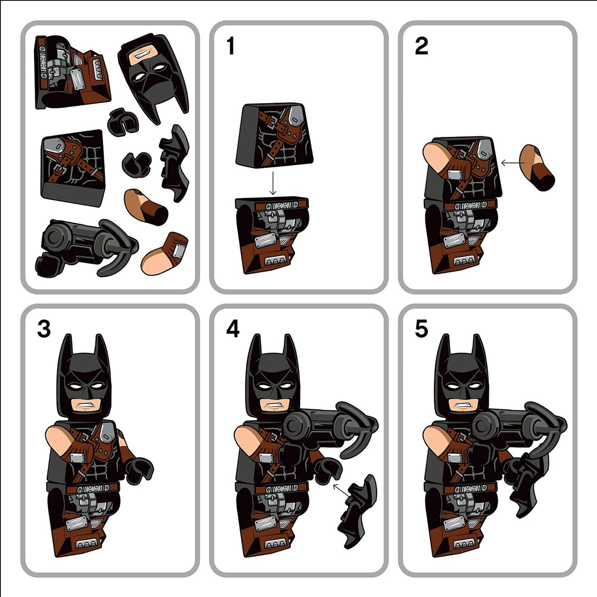 Staticker Lego 52372 Batman Wall Sticker