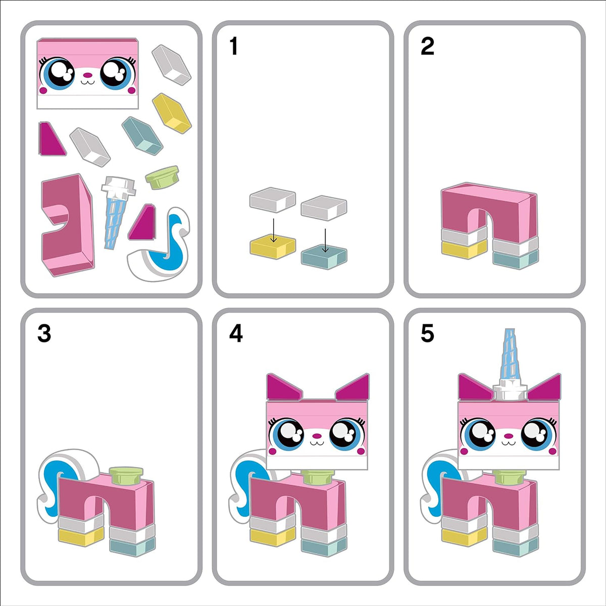 Lego 52364 Unikitty Staticker Wall Sticker
