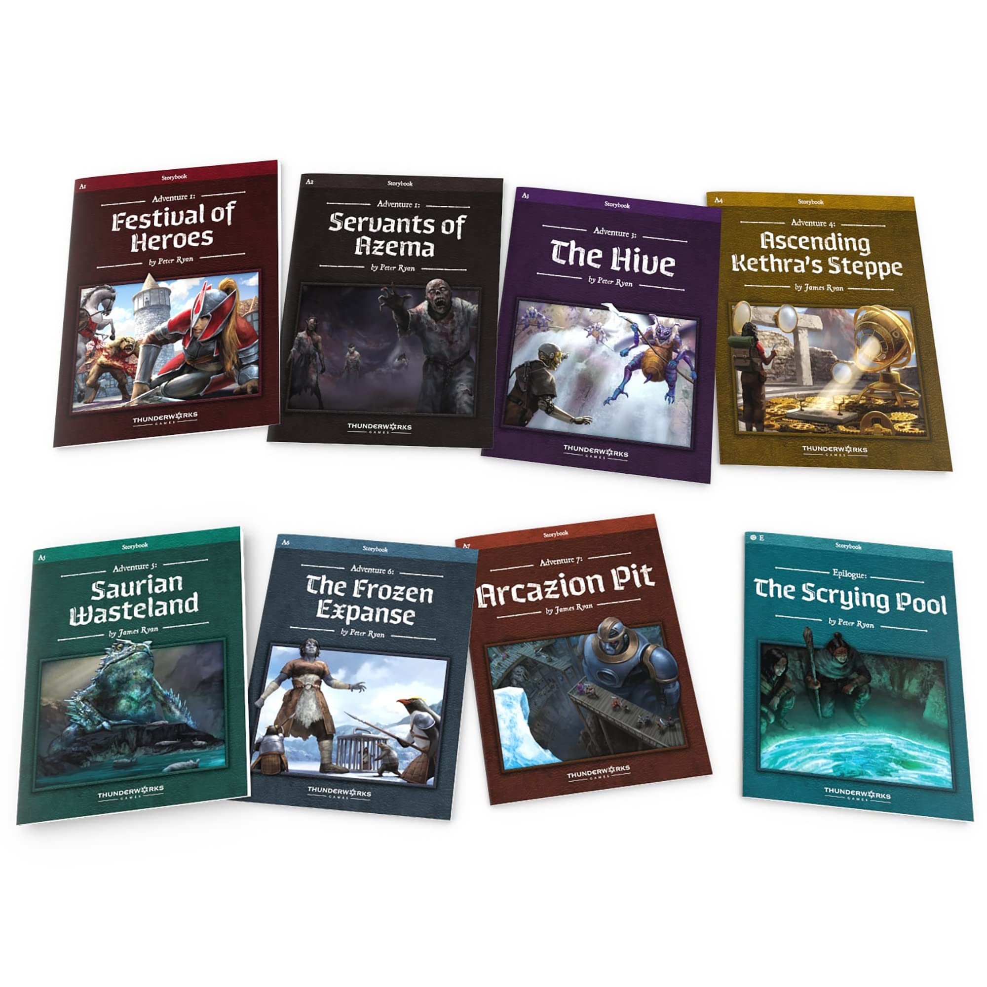 Thunderworks Games - Roll Player Adventures: Gulpax's Secret Expansion | Storybook Board Game | Cooperative Adventure Campaign | World of Ulos | Ages 14+ | Family Game for 1-4 Players | 95-150 Minutes