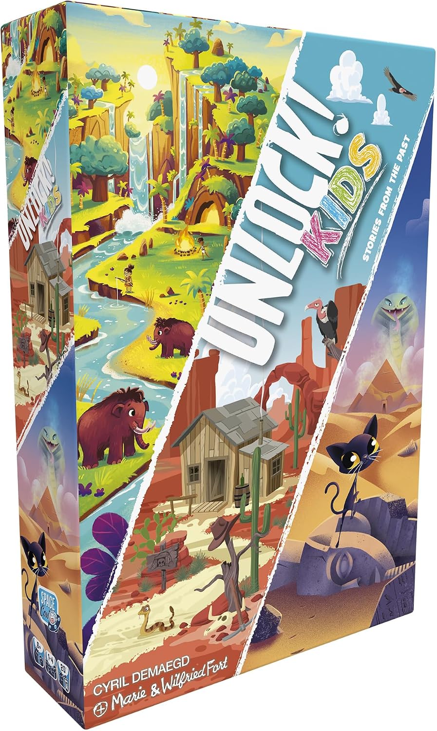 Asmodee Unlock Kids 2: Stories From the Past