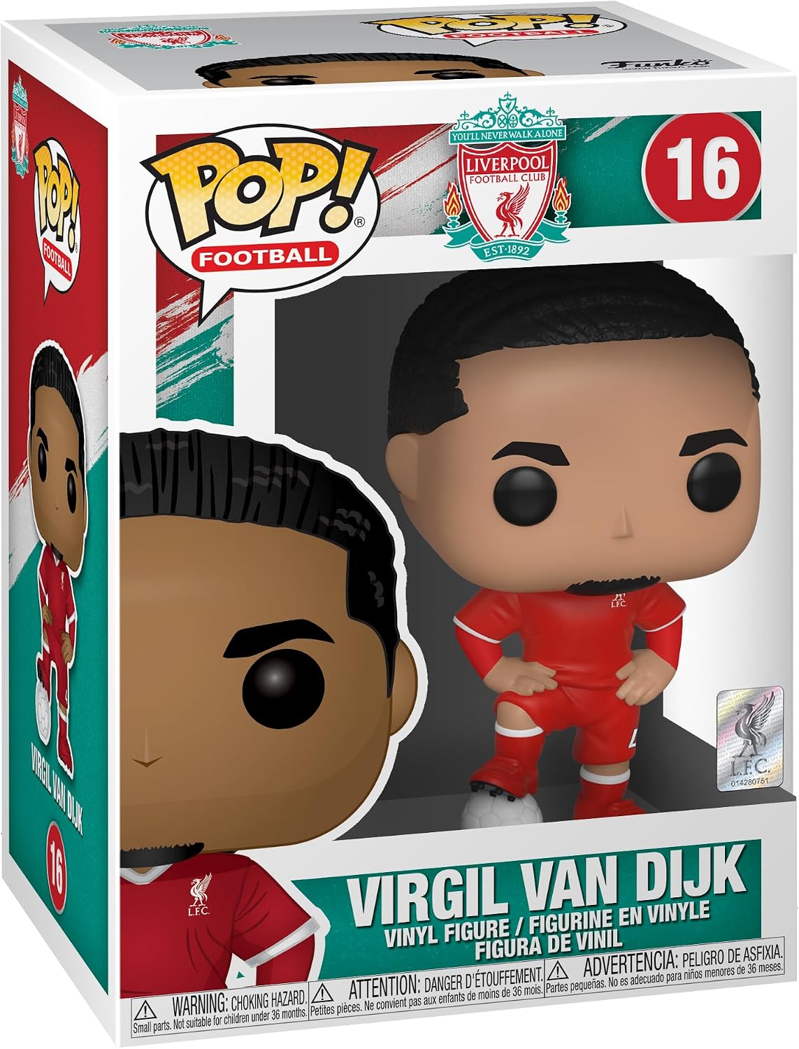 POP Funko Football: Liverpool FC - Virgil Van Dijk