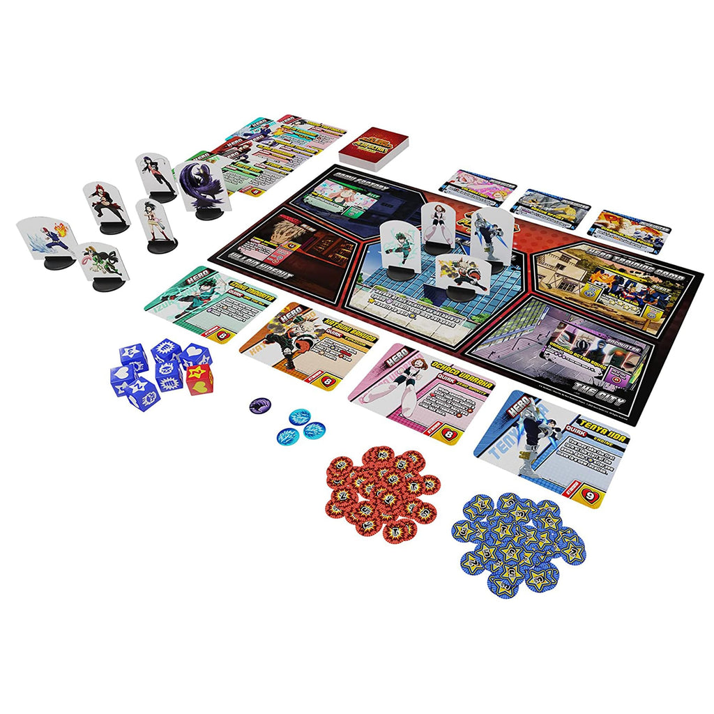 JASCO Games | My Hero Academia Plus Ultra! Board Game | Board Game | Ages 14+ | 2-4 Players | 30 Minutes Playing Time, MHABG01