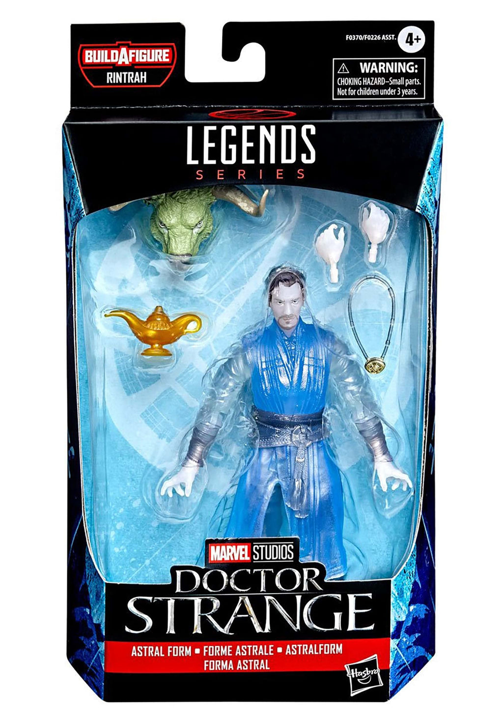 Hasbro Marvel Legends Series Doctor Strange 15 CM Collectible Astral Form Doctor Strange Marvel Cinematic Universe Action Figure Toy, 2 Accessories and 2 Build-A-Figure Parts