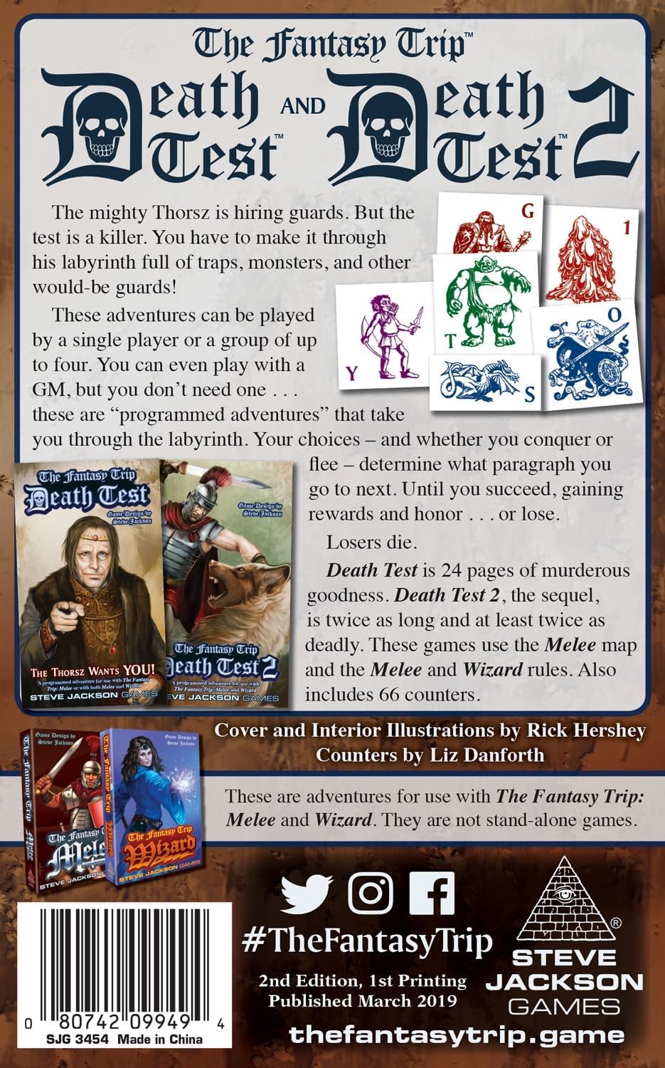 The Fantasy Trip: Death Test