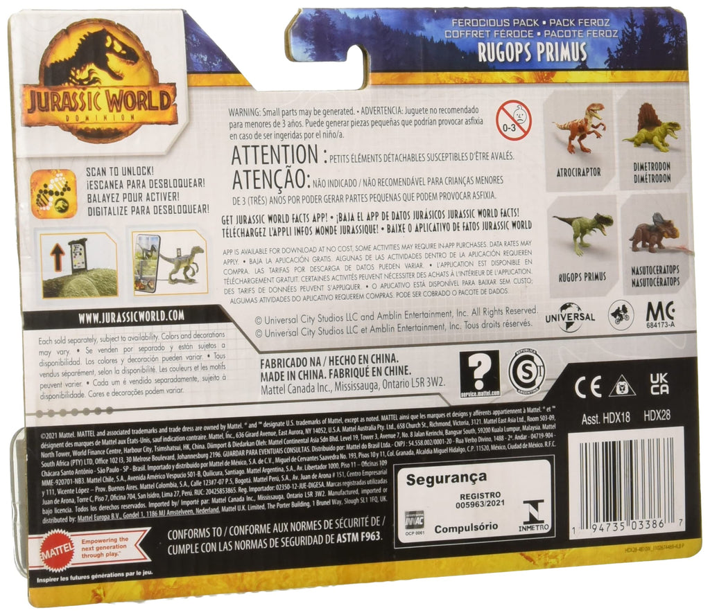 Jurassic World Dominion RUGOPS Primus