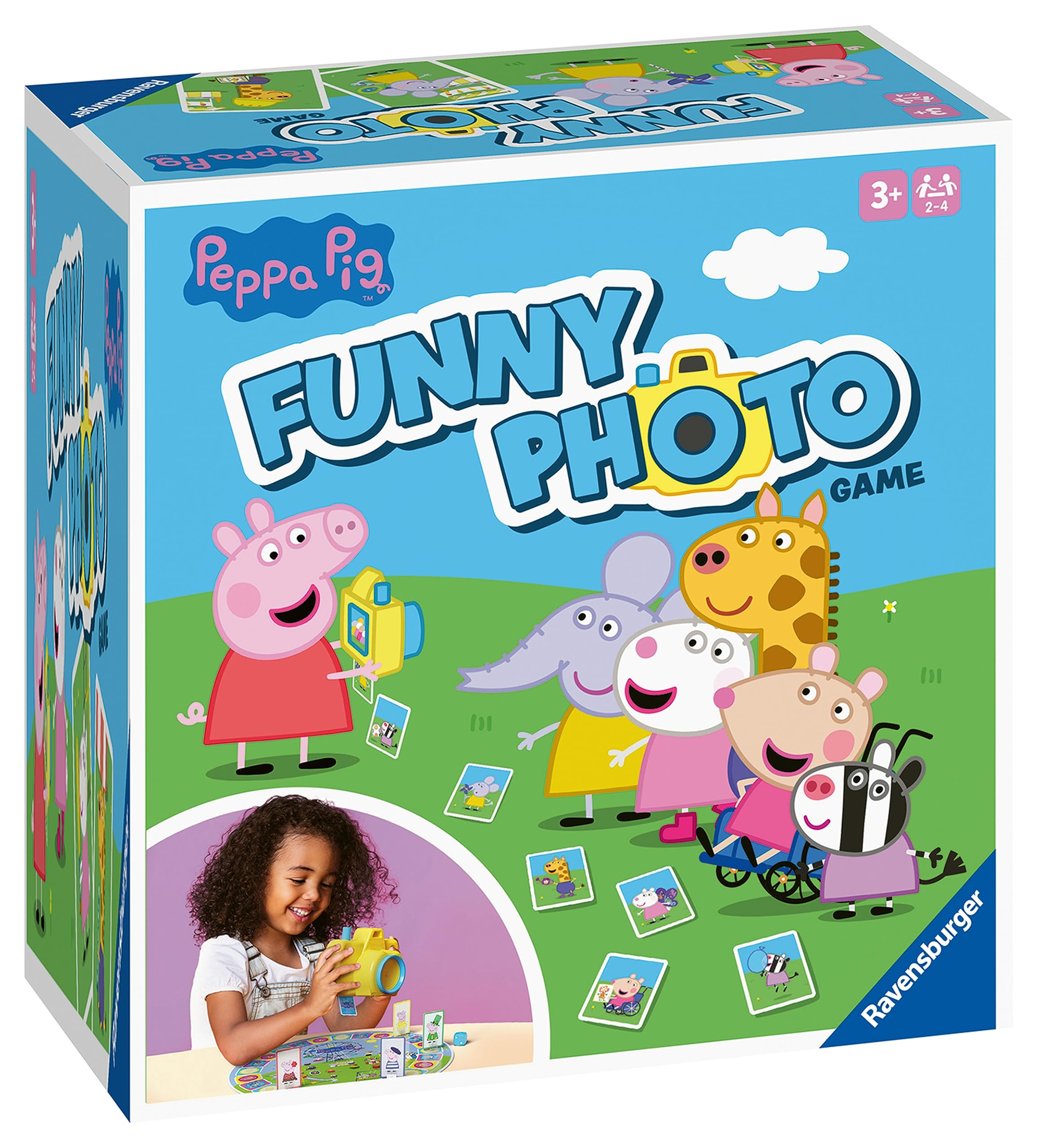 Ravensburger Peppa Pig Toys - Funny Photo Kids Game for Children Age 3 Years Up - 2 to 4 Players