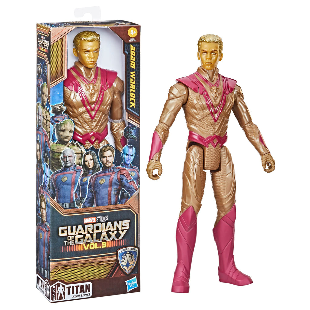 Marvel Guardians of the Galaxy Vol. 3 Titan Hero Series Adam Warlock Action Figure, Super Hero Toys for Children, Ages 4 and Up