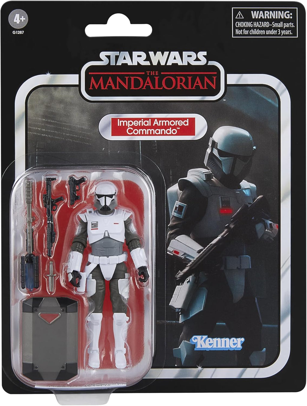 Star Wars The Vintage Collection Imperial Armored Commando, Deluxe The Mandalorian 9.5-cm Action Figure