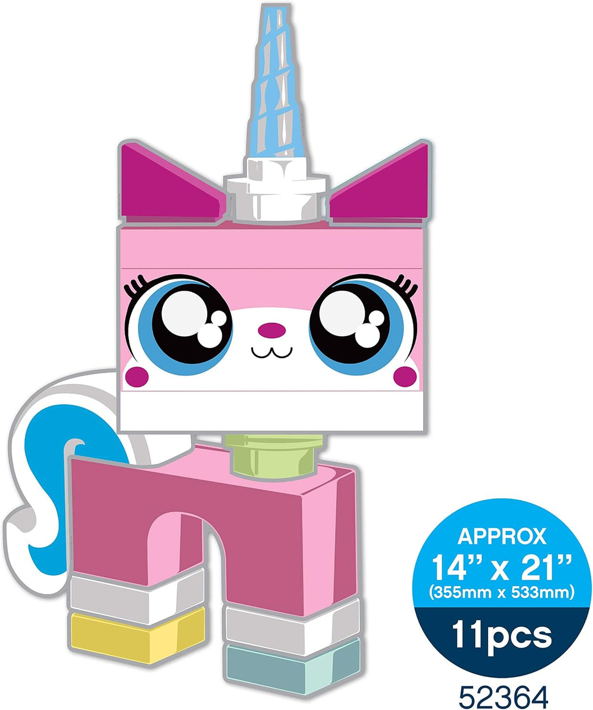 Lego 52364 Unikitty Staticker Wall Sticker