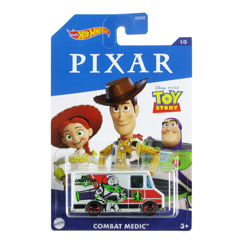 Hot Wheels Combat Medic, [White] Pixar Toy Story 1/5