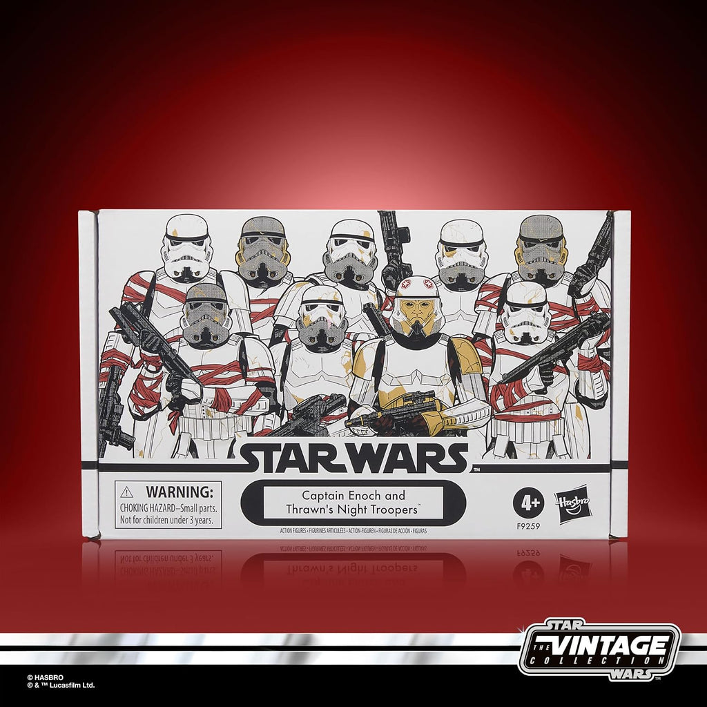 Star Wars The Vintage Collection Captain Enoch & Thrawn’s Night Troopers, Ahsoka 3.75 Inch Collectible Action Figure 4-P