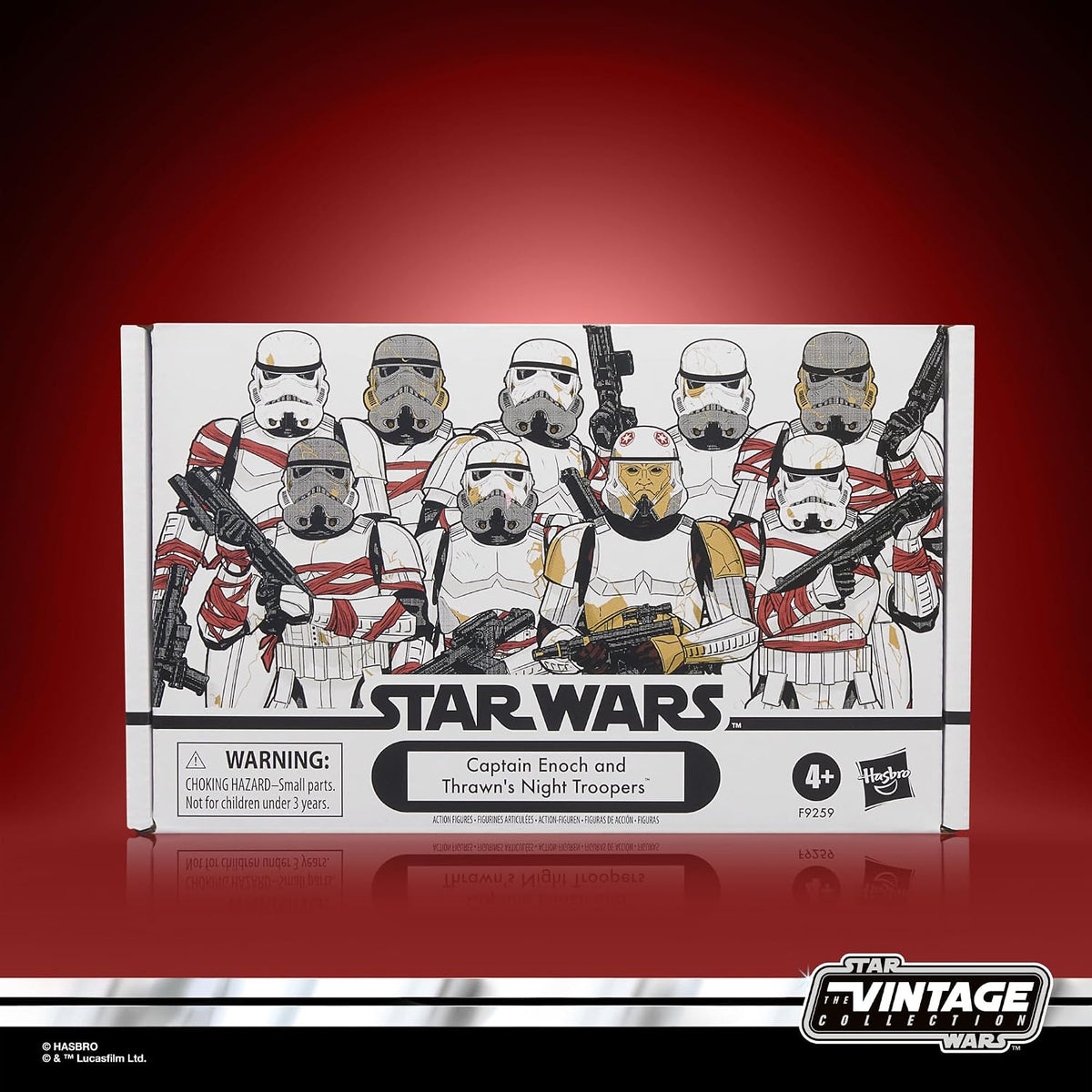 Star Wars The Vintage Collection Captain Enoch & Thrawn’s Night Troopers, Ahsoka 3.75 Inch Collectible Action Figure 4-P