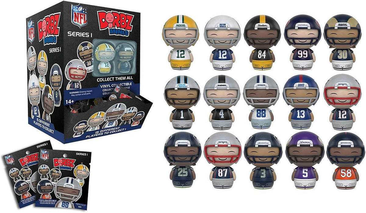 Funko NFL Mini Dorbz Series 1 Blind Bag Action Figure - One Figure