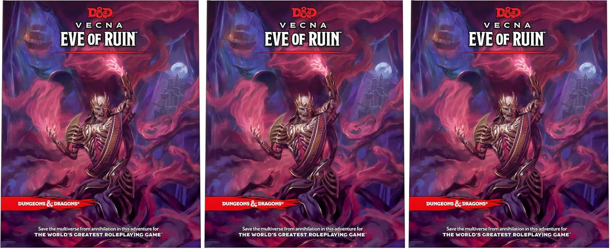 Dungeons & Dragons - Vecna: Eye of Ruin, D&D Campaign for Levels 10-20, RPG Adventure Book (English Version)