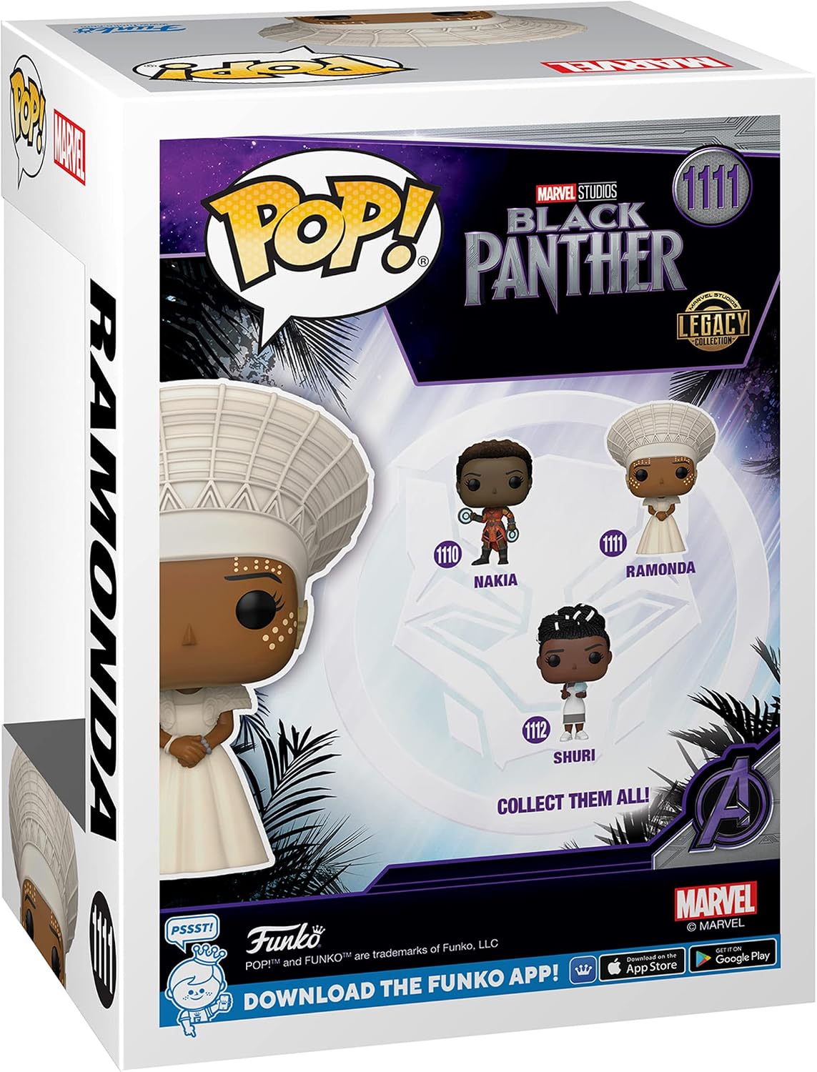 Funko Pop! Black Panther Legacy 1111 Ramona Special Edition