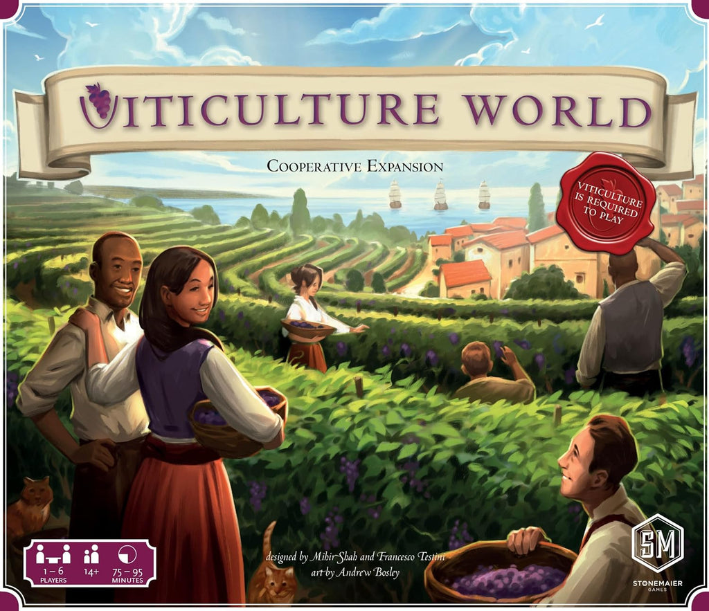 Stonemaier Games Viticulture World: Cooperative Expansion (STM110)