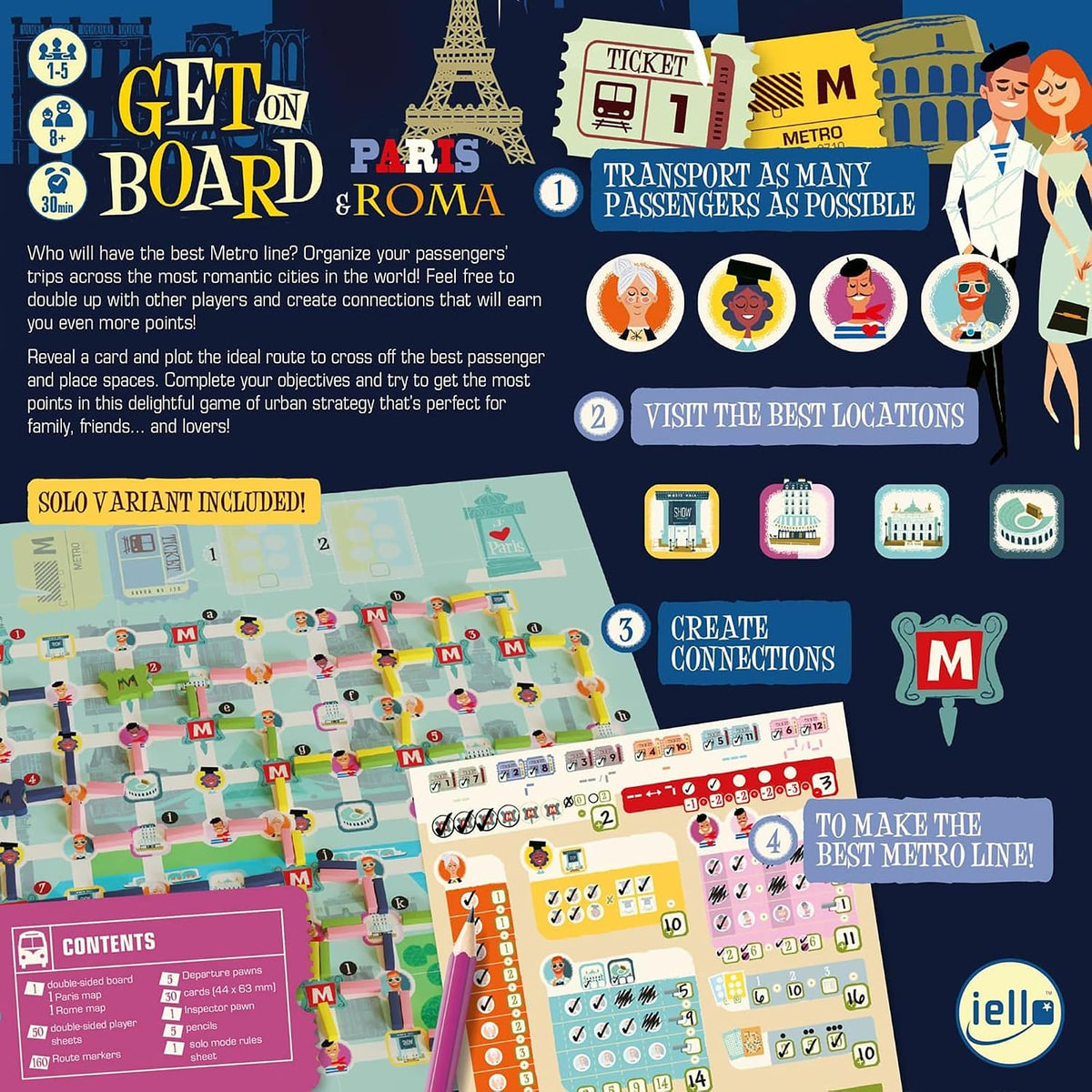 Iello Get on Board: Paris and Rome