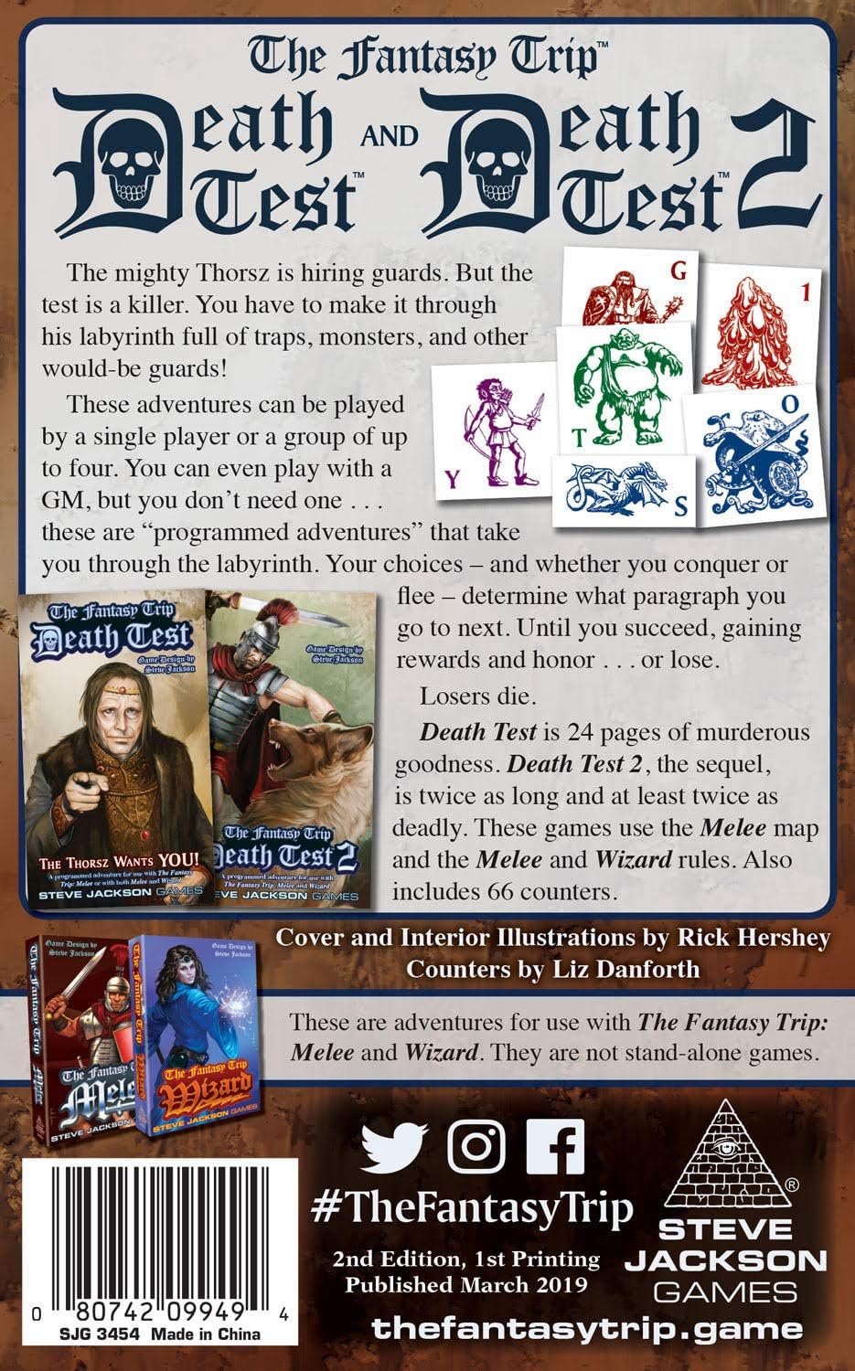 The Fantasy Trip: Death Test
