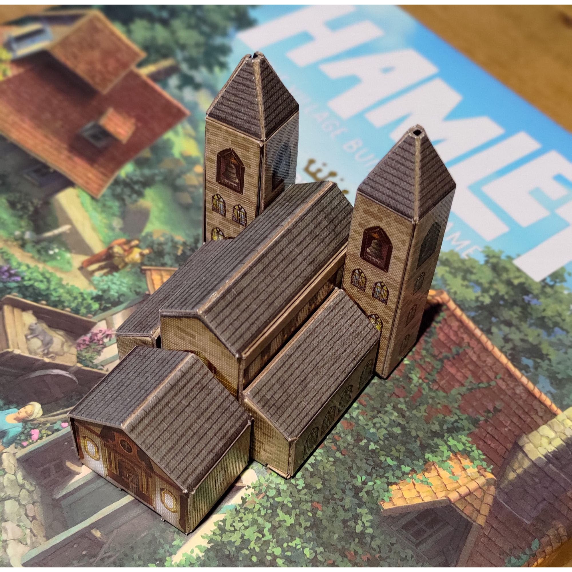 Mighty Boards: Hamlet - Competitive Tile Placement Village Building Board Game, Ages 10+, 1-4 Players, 25 Min Per Player