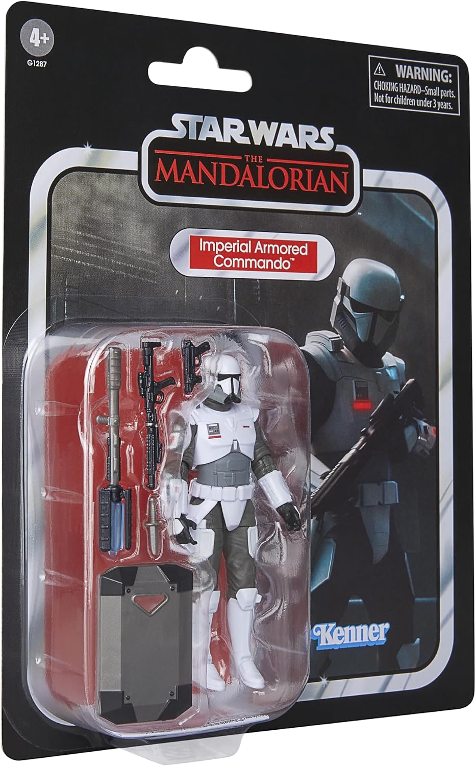 Star Wars The Vintage Collection Imperial Armored Commando, Deluxe The Mandalorian 9.5-cm Action Figure