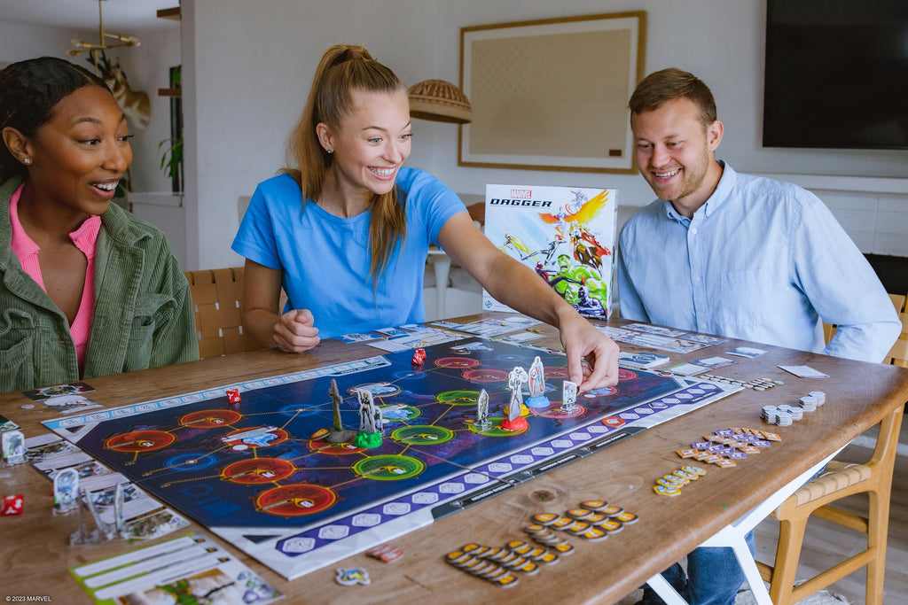 Fantasy Flight Games | MARVEL D.A.G.G.E.R. | Cooperative Board Game | Ages 12+ | 1-5 Players | 3-4 Hours Playing Time