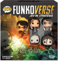Funko Games Black Mag Funkoverse - French Version - Harry, Hermione, Bellatrix LeStrange, Lord Voldemort - 3'' (7.6 Cm) 