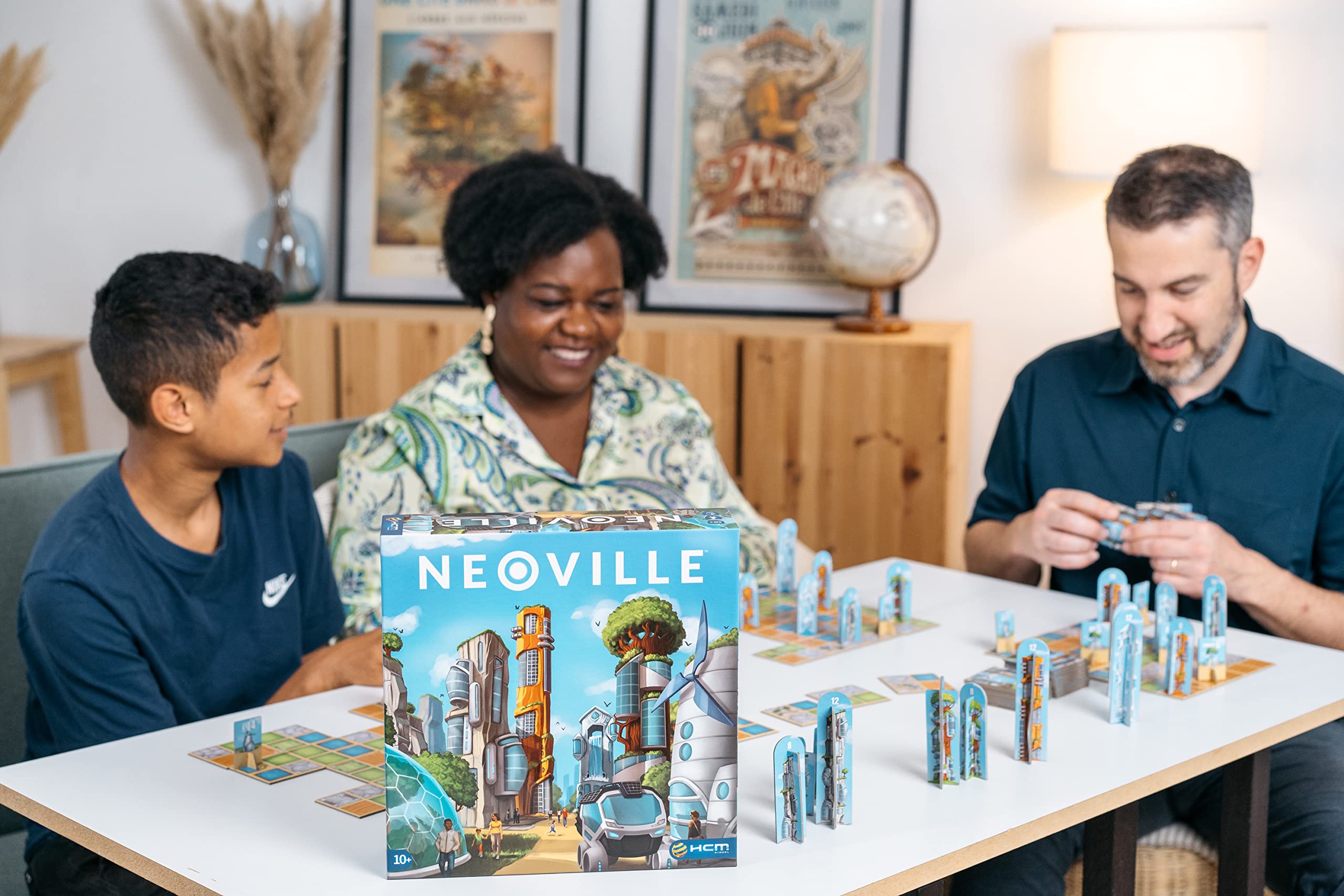 Blue Orange | Neoville | Strategy Game | Ages 10+ | 2-4 Players | 45 Minutes Playing Time
