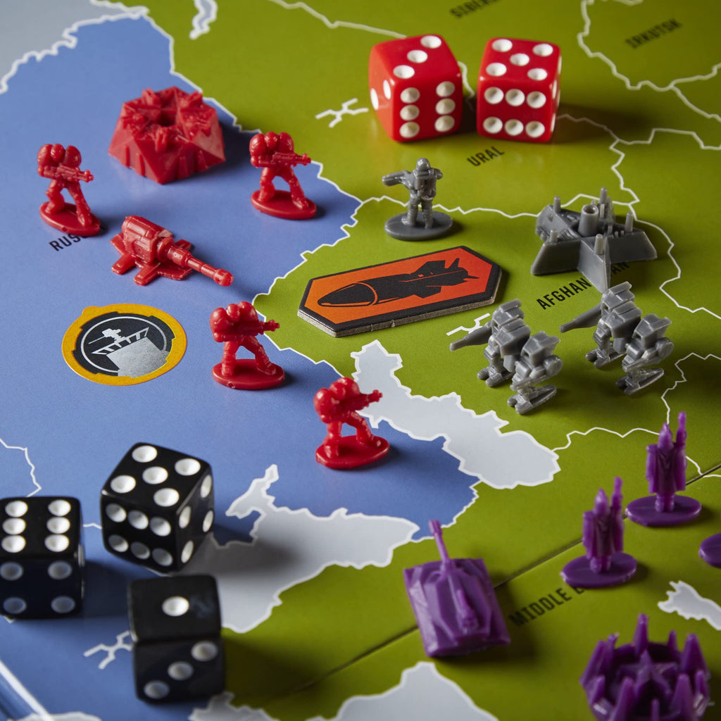 Hasbro Gaming Avalon Hill Risk Legacy Strategy Tabletop, Immersive Narrative Board Game for Ages 13 and Up, 3-5 Players, Multicolor