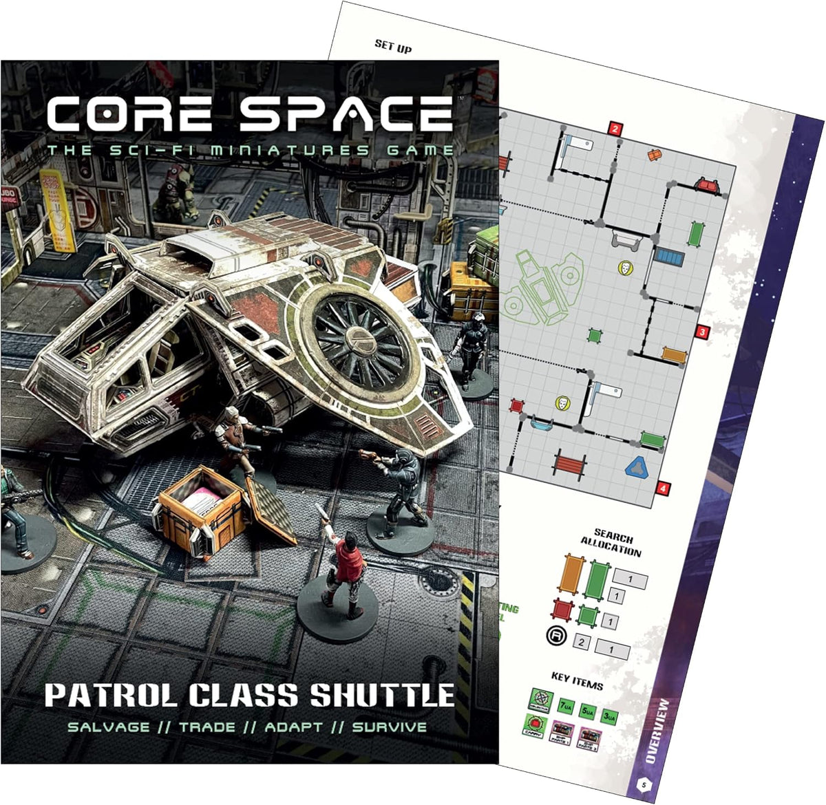 Battle Systems Core Space First Born Patrol Class Shuttle (225797)