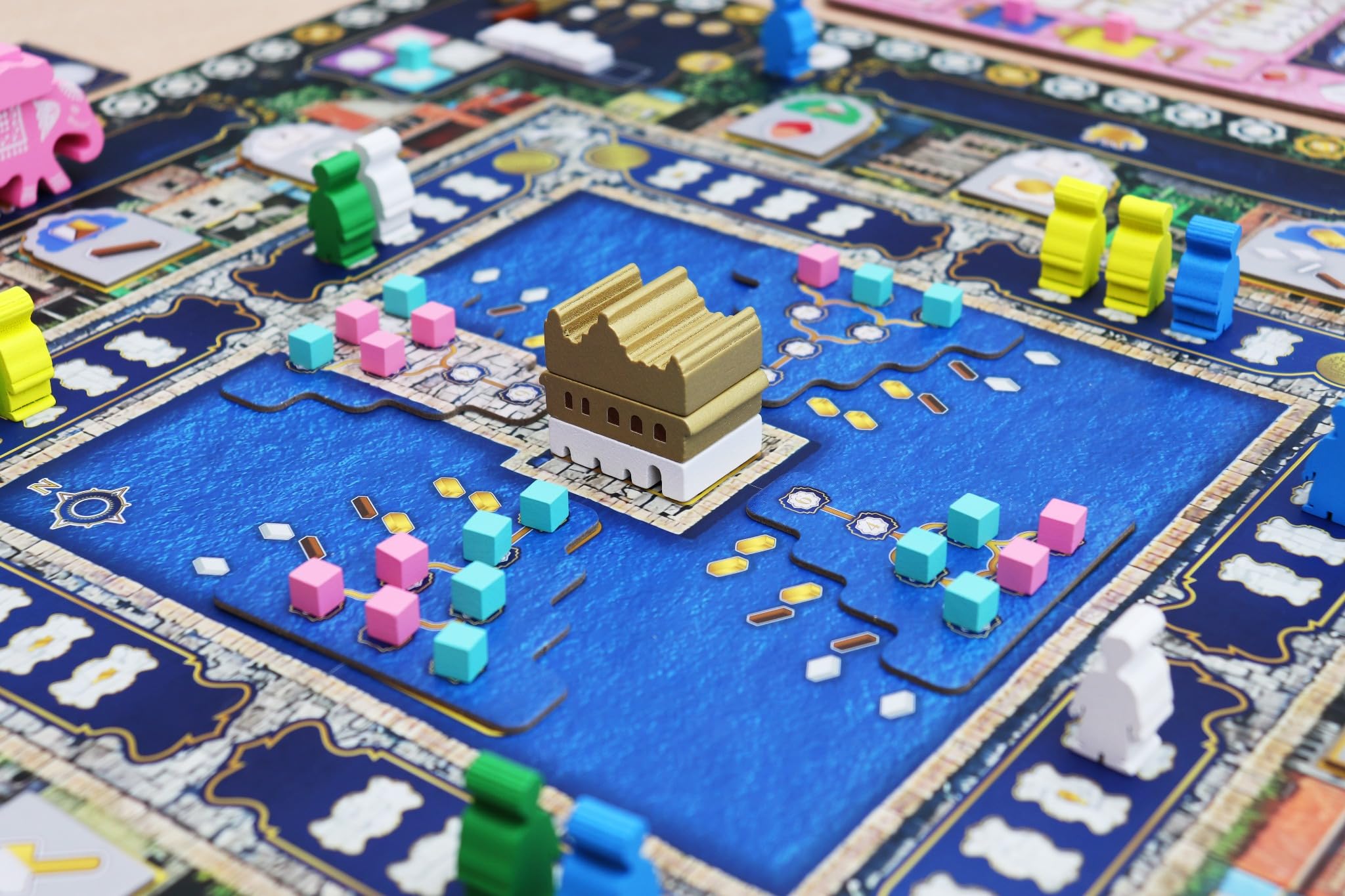 Ludonova | Amritsar The Golden Temple | Board Game | Ages 14+ | 1-4 Players | 60-120 Minutes Playing Time