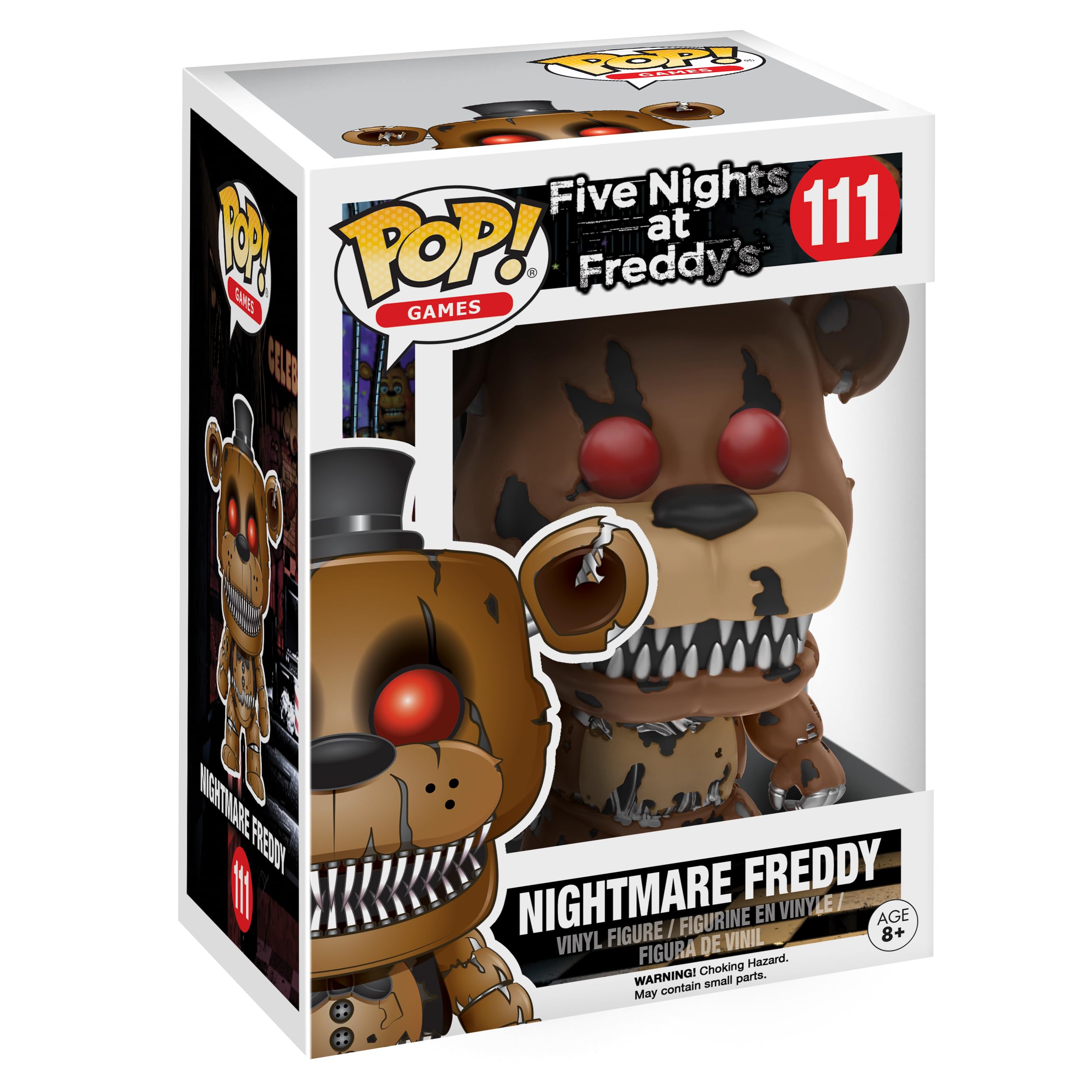 Funko POP! Games: Five Nights At Freddy's (FNAF) - Nightmare Freddy - Five Nights At Freddy's - Collectable Vinyl Figure - Gift Idea - Official Merchandise