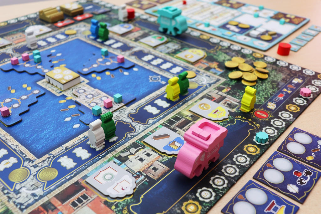 Ludonova | Amritsar The Golden Temple | Board Game | Ages 14+ | 1-4 Players | 60-120 Minutes Playing Time