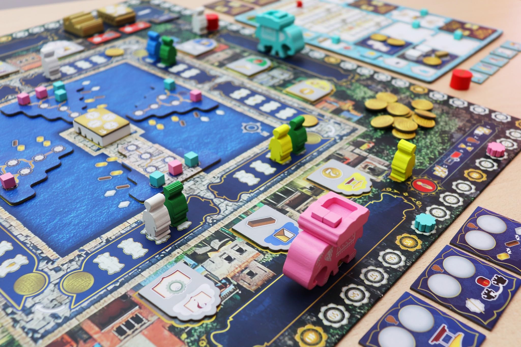 Ludonova | Amritsar The Golden Temple | Board Game | Ages 14+ | 1-4 Players | 60-120 Minutes Playing Time