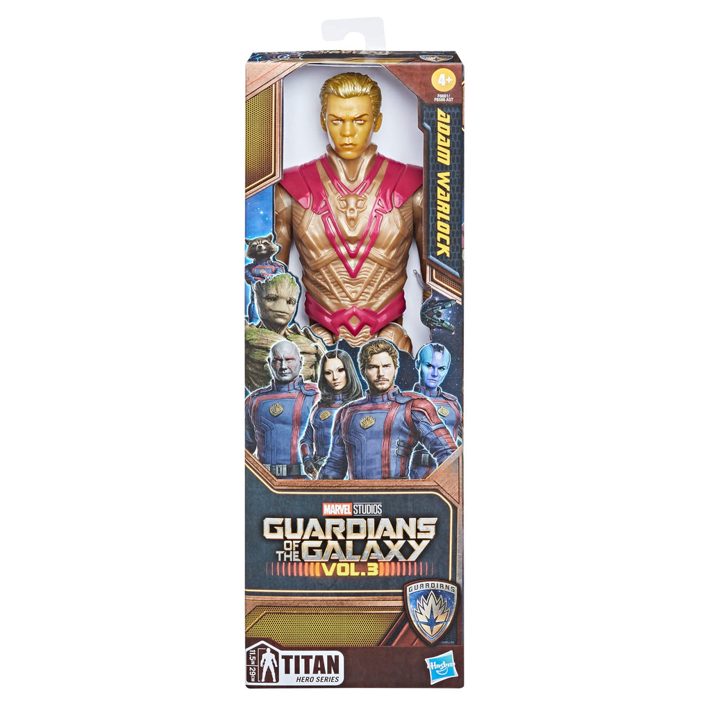 Marvel Guardians of the Galaxy Vol. 3 Titan Hero Series Adam Warlock Action Figure, Super Hero Toys for Children, Ages 4 and Up